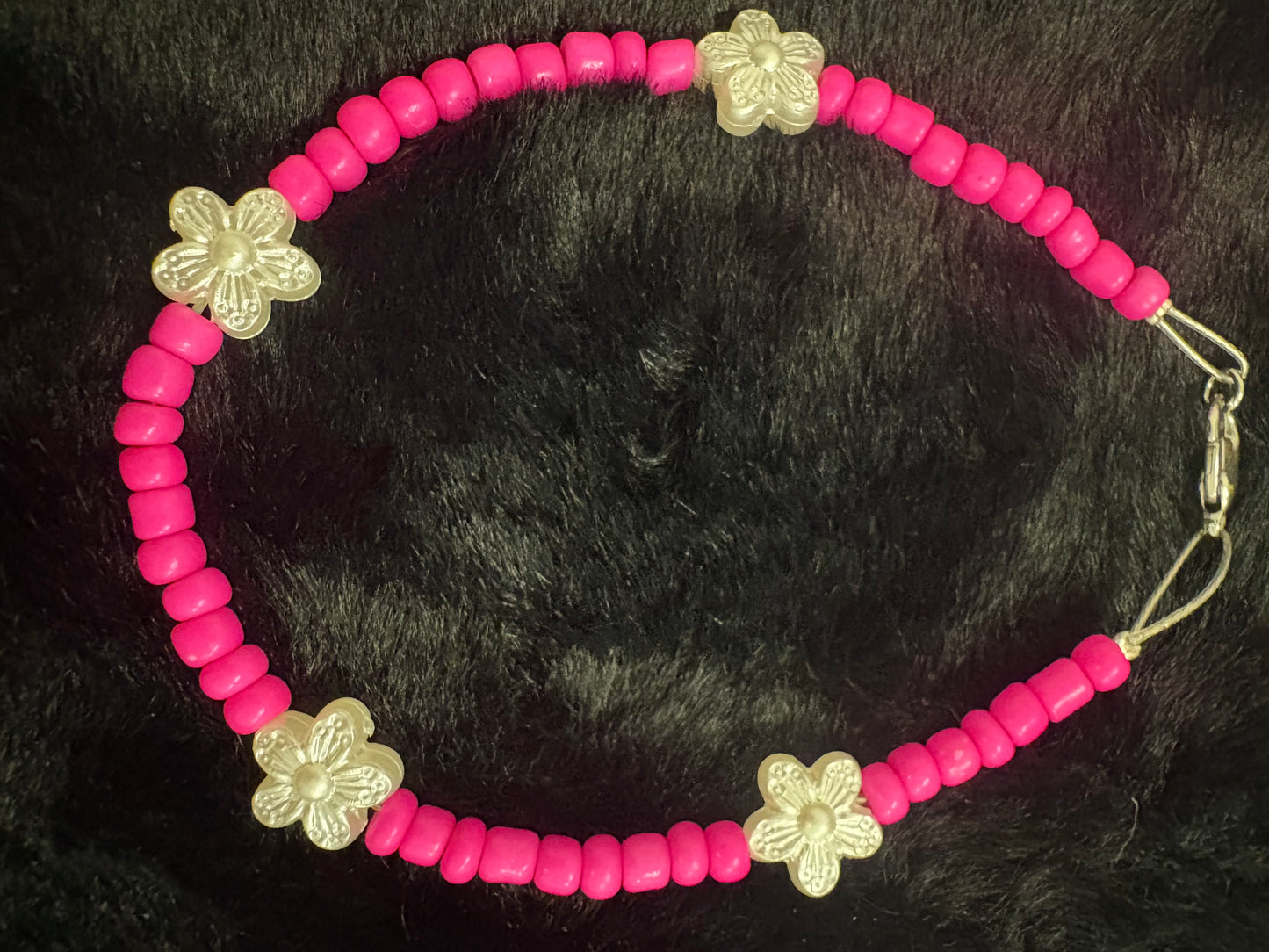 Boss Baby Hot Pink Anklets