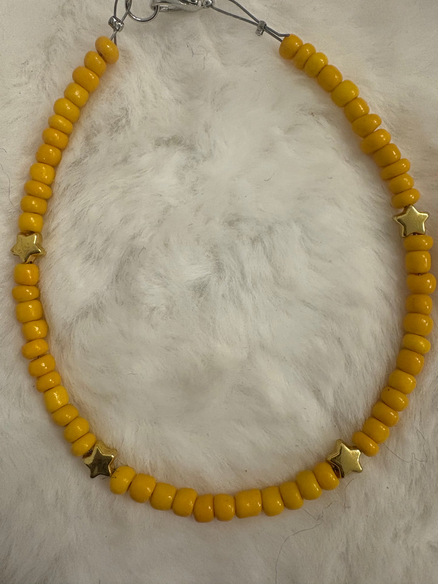 Boss Baby Yellow Star Anklets