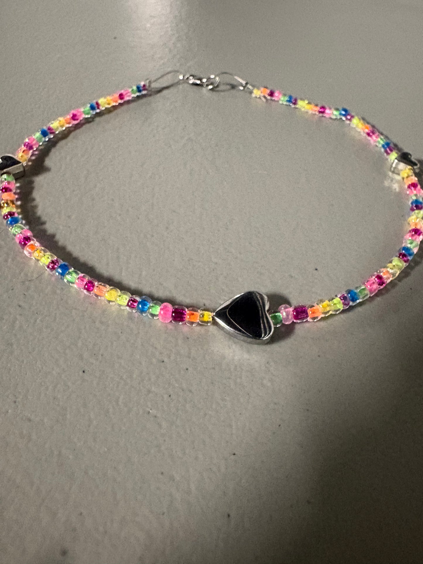 Neon Rainbow Anklet