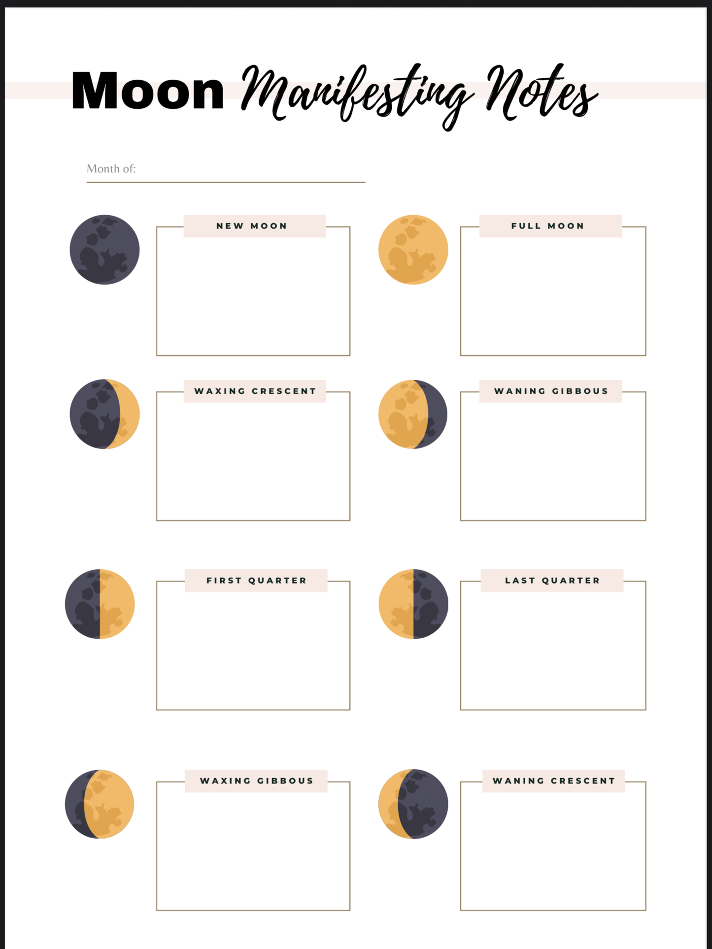 Moon Journal
