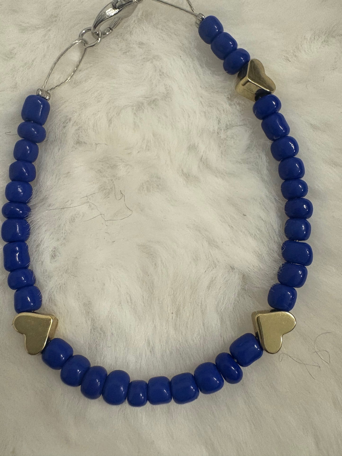 Boss Baby Blue Hearts Anklet