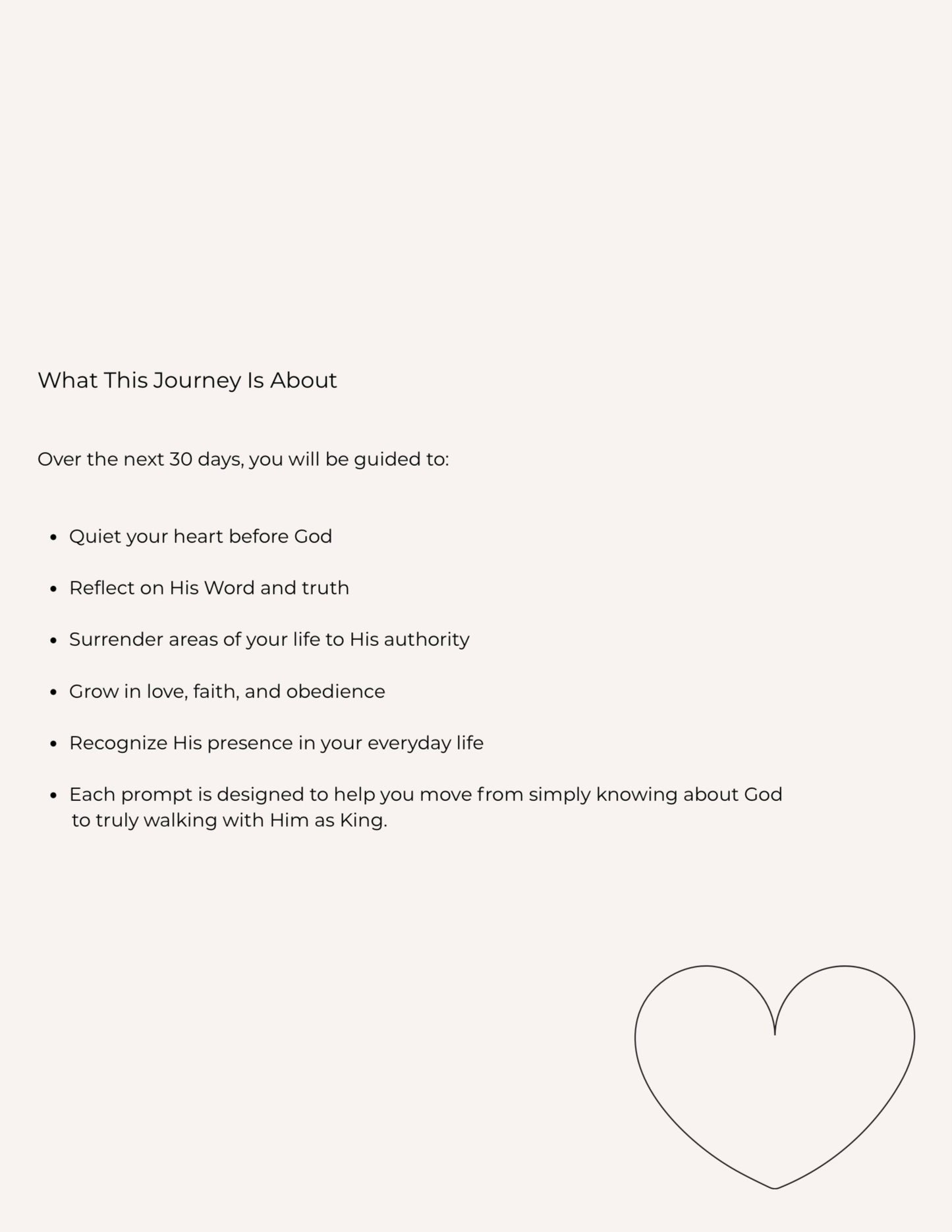 Seeking The Kingdom of God Journal
