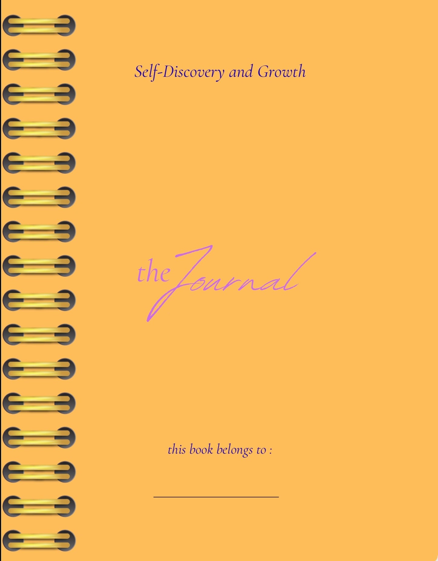 Self Discovery and Growth Journal