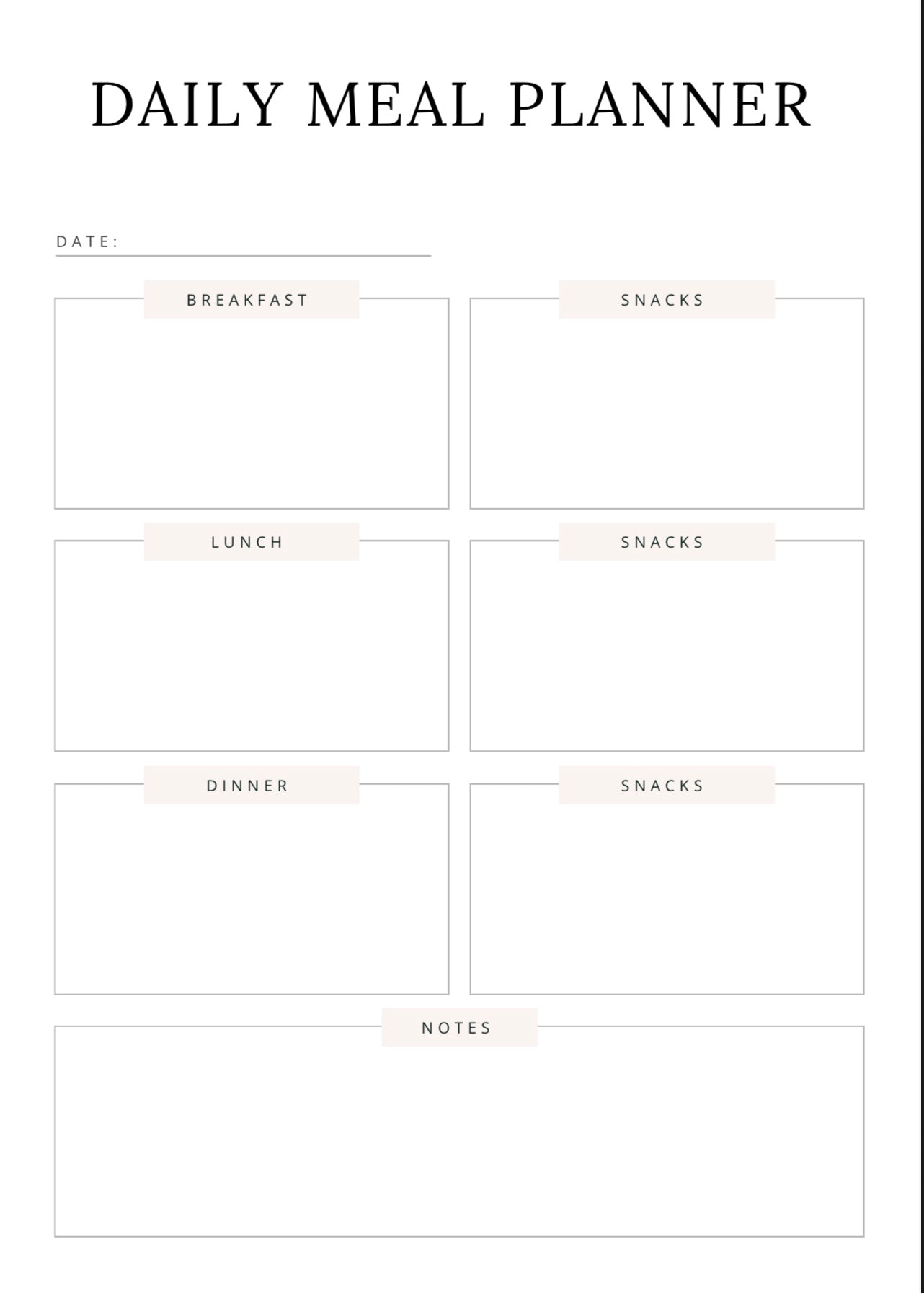 Meal Planner