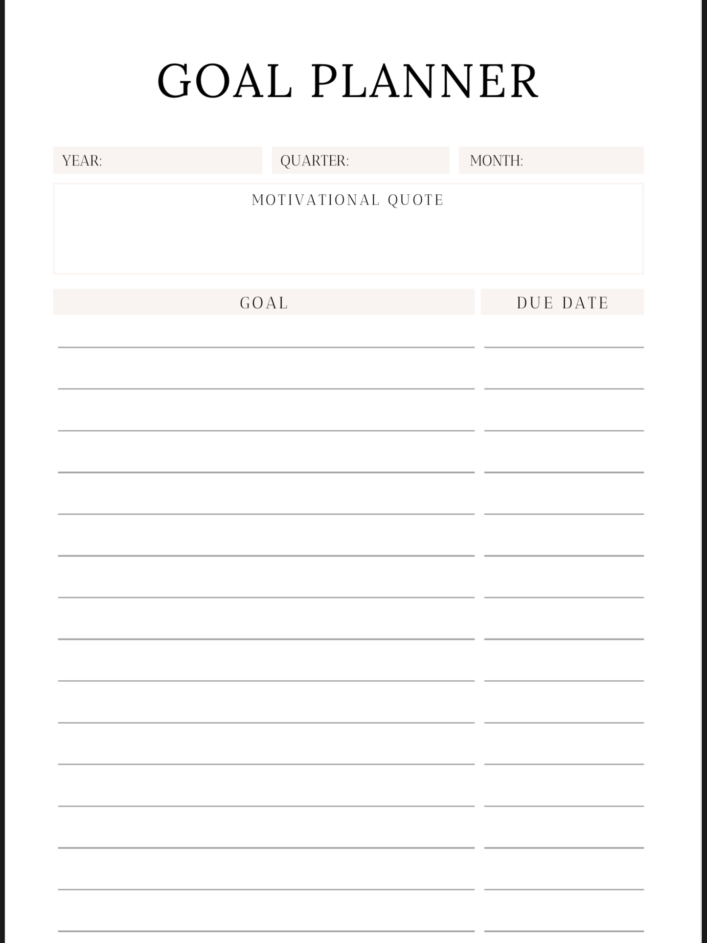 Life Planner