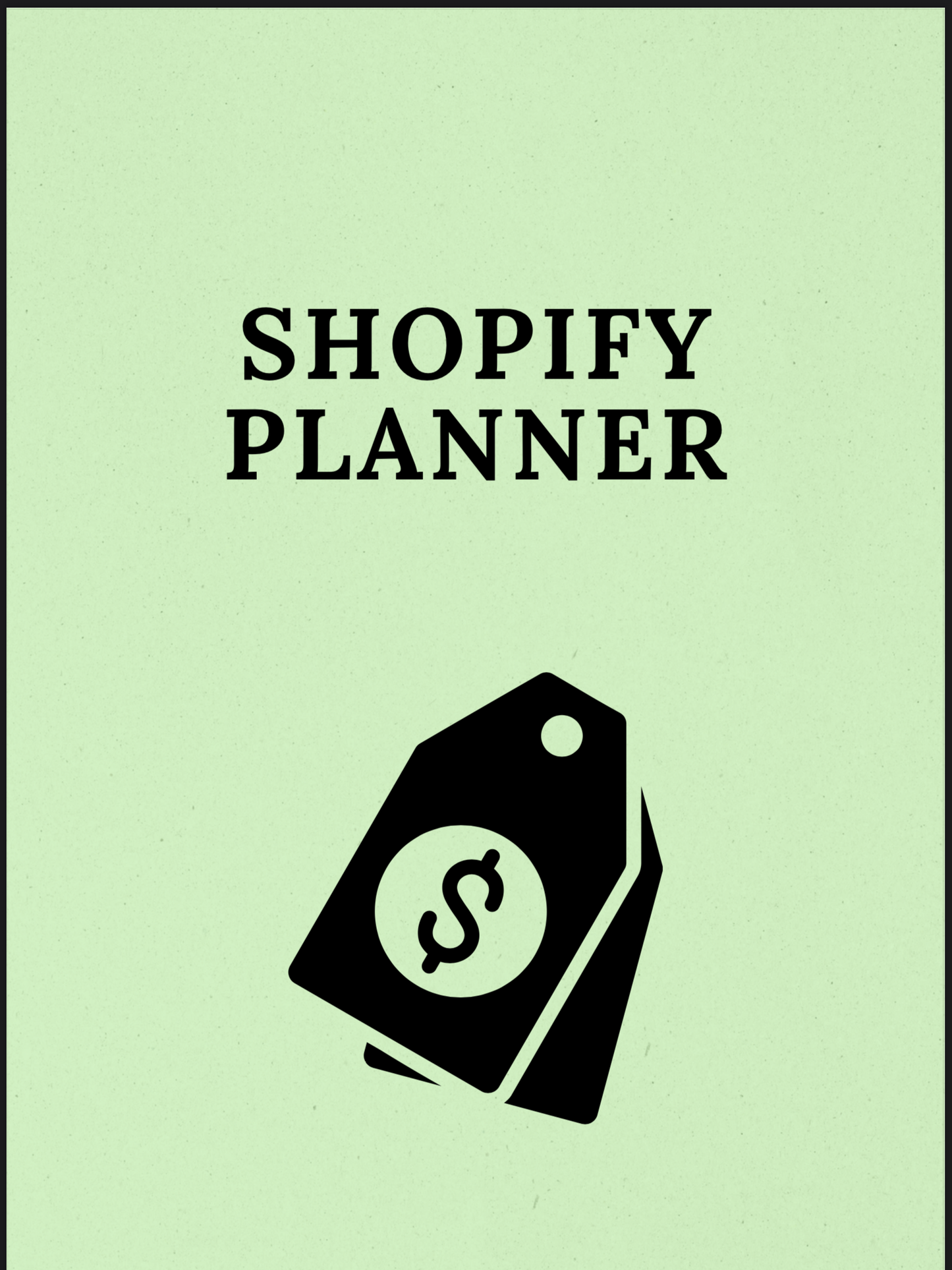 Shopify Planner