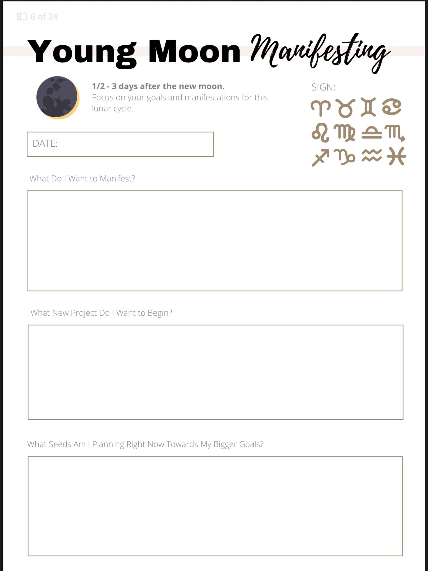 Moon Journal