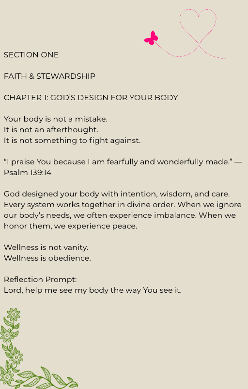 Faith Fueled Wellness Guide -The O Positive Diet