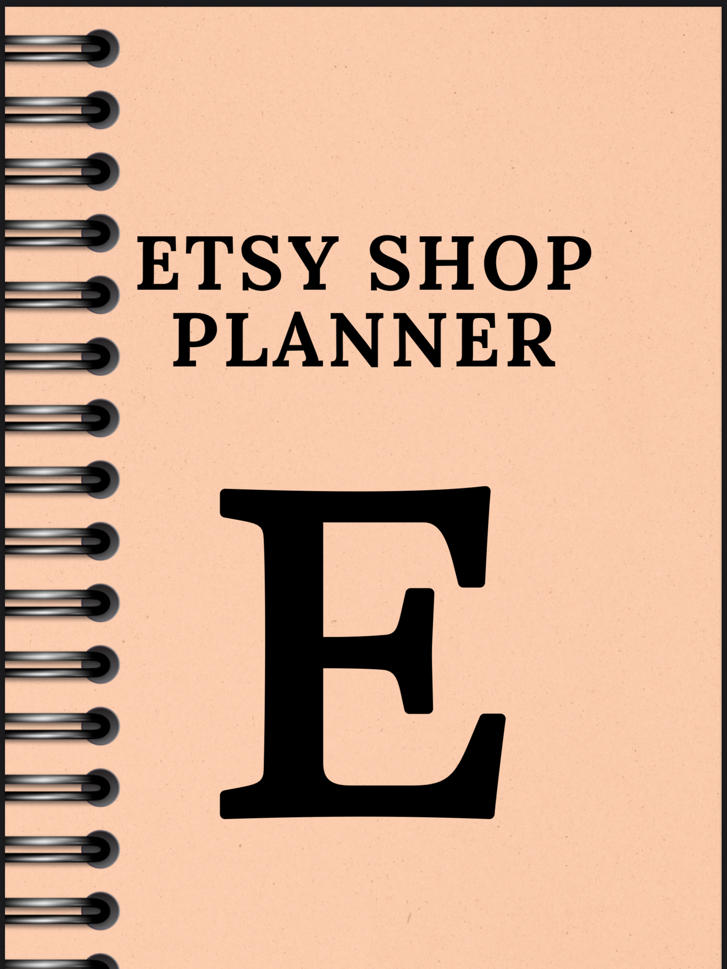 Etsy Shop Journal