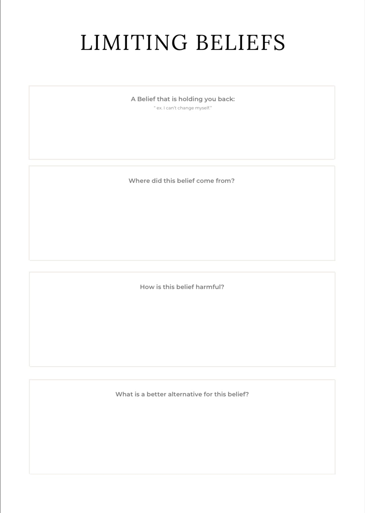 Manifestation Planner