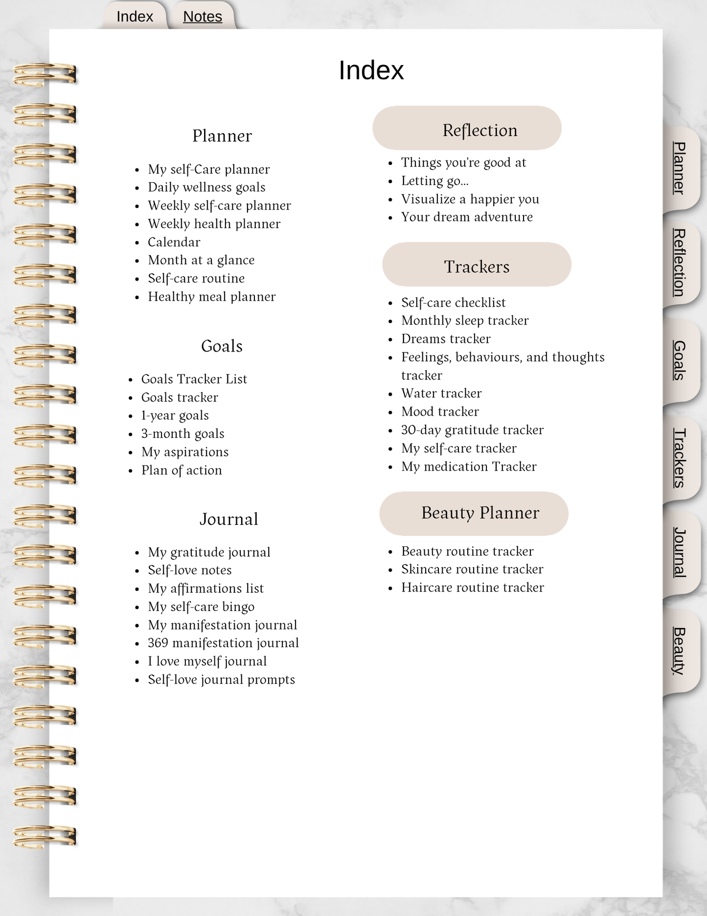 Beautiful Boss Planner