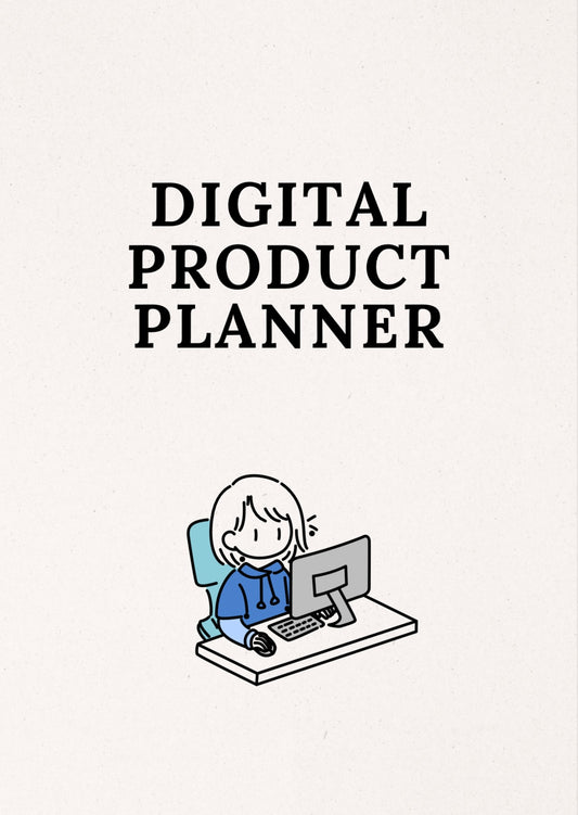 Digital Product Planner