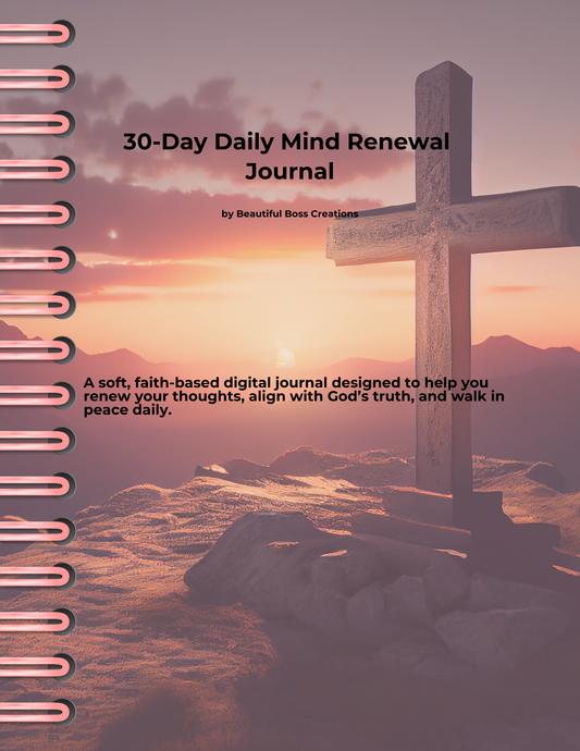 30 Day Mind Renewal Journal