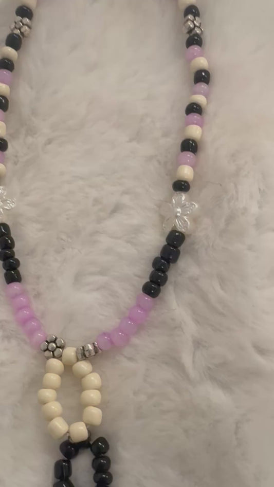 Boss Baby Lavender and Flower Barefoot Sandal
